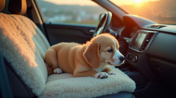 Coussin chien voiture : confort et sécurité pour vos trajets