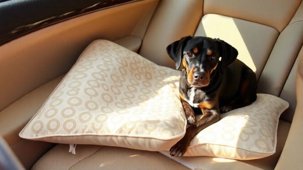 Les meilleurs coussins de voiture pour le confort de votre chien