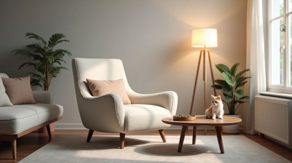 Optimiser le confort avec du mobilier pour chat design